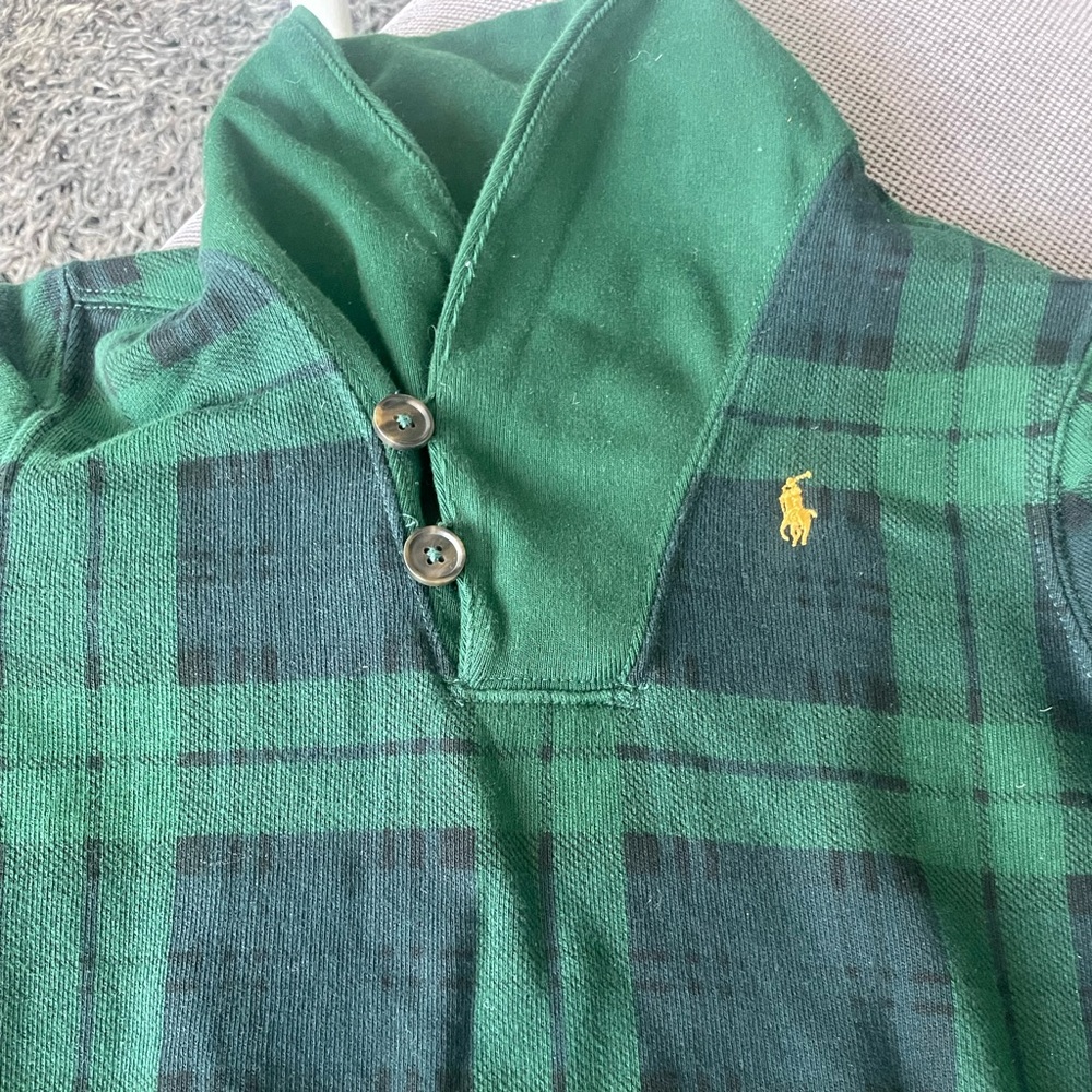 Polo by Ralph Lauren Kids Green Plaid Polo